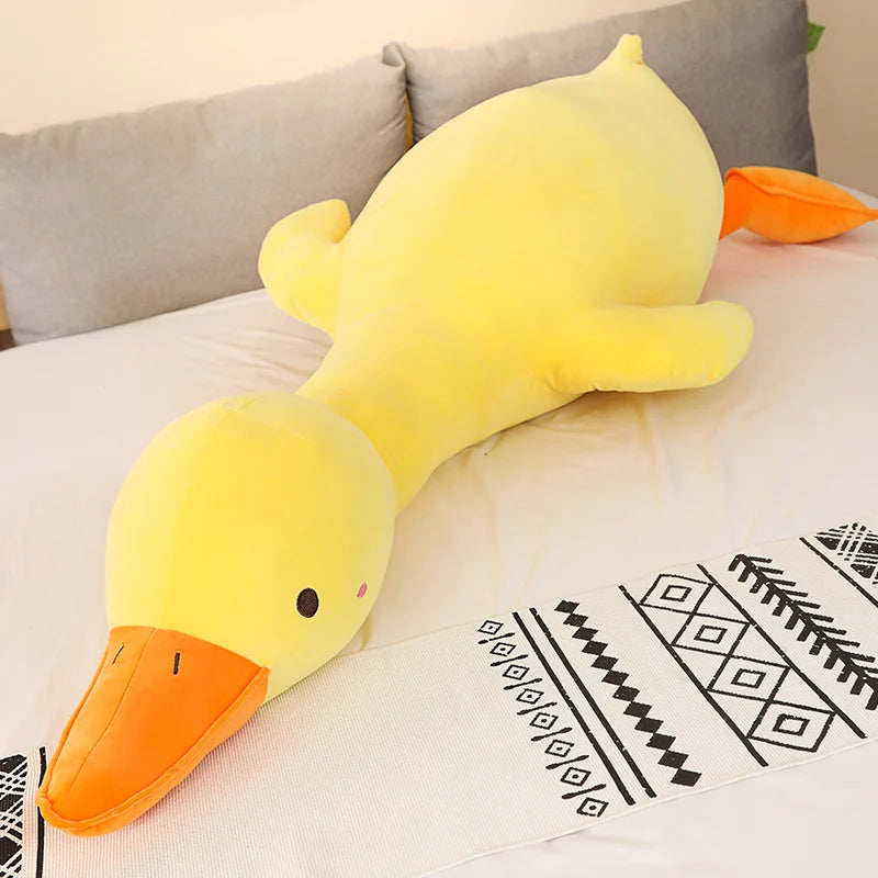 Ducky the Giant Sleepy Kawaii Duck Snuggle Plushie
