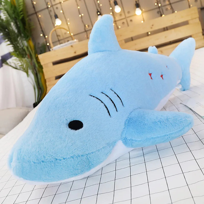 Starry the Giant Fuzzy Shark Snuggle Plush
