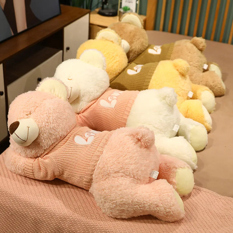Sweater the Kawaii Sleeping Puppy Dog Plush Pillow