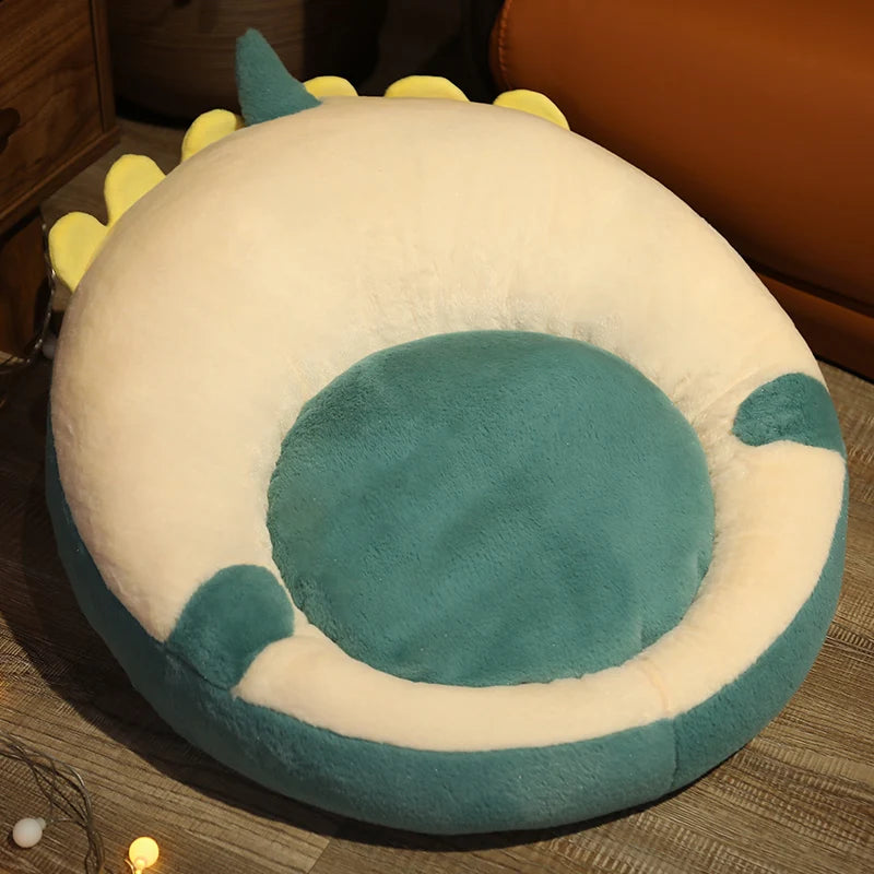 Round Fluffy Animal Butt Kawaii Foot Rest Cushion