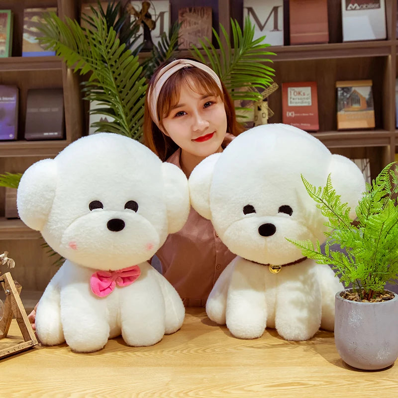 Biscuit the Cuddly Bichon Frise Plushie