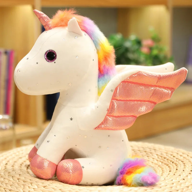 Sparkle the Dreamy Angel Unicorn Plush