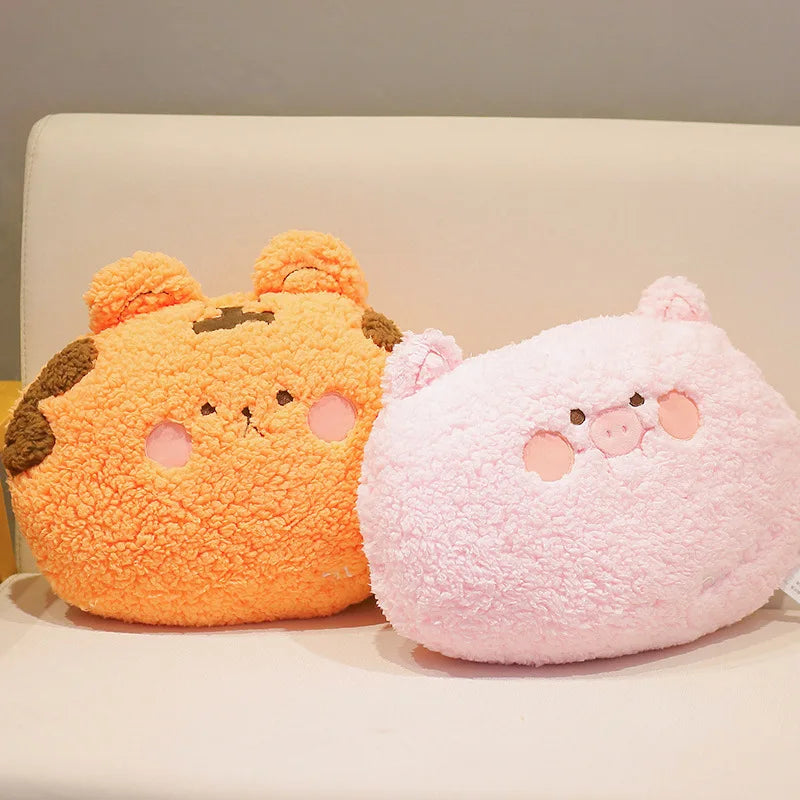 Cozy Kawaii Bear Rabbit Frog Pig Sofa Cushion Plush