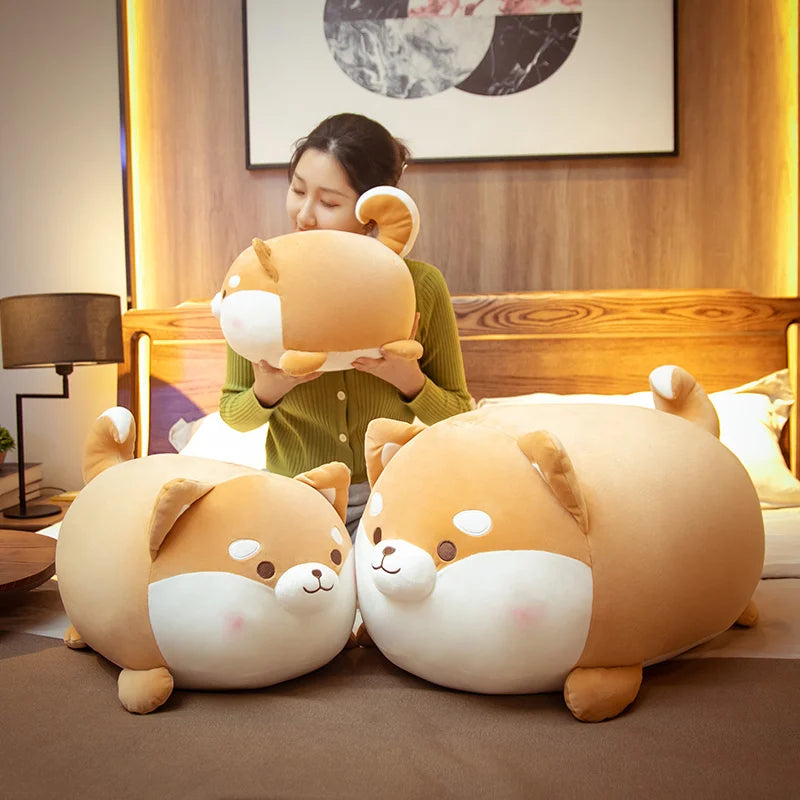 Shiba the Kawaii Chonky Shiba Inu Plush Pillow
