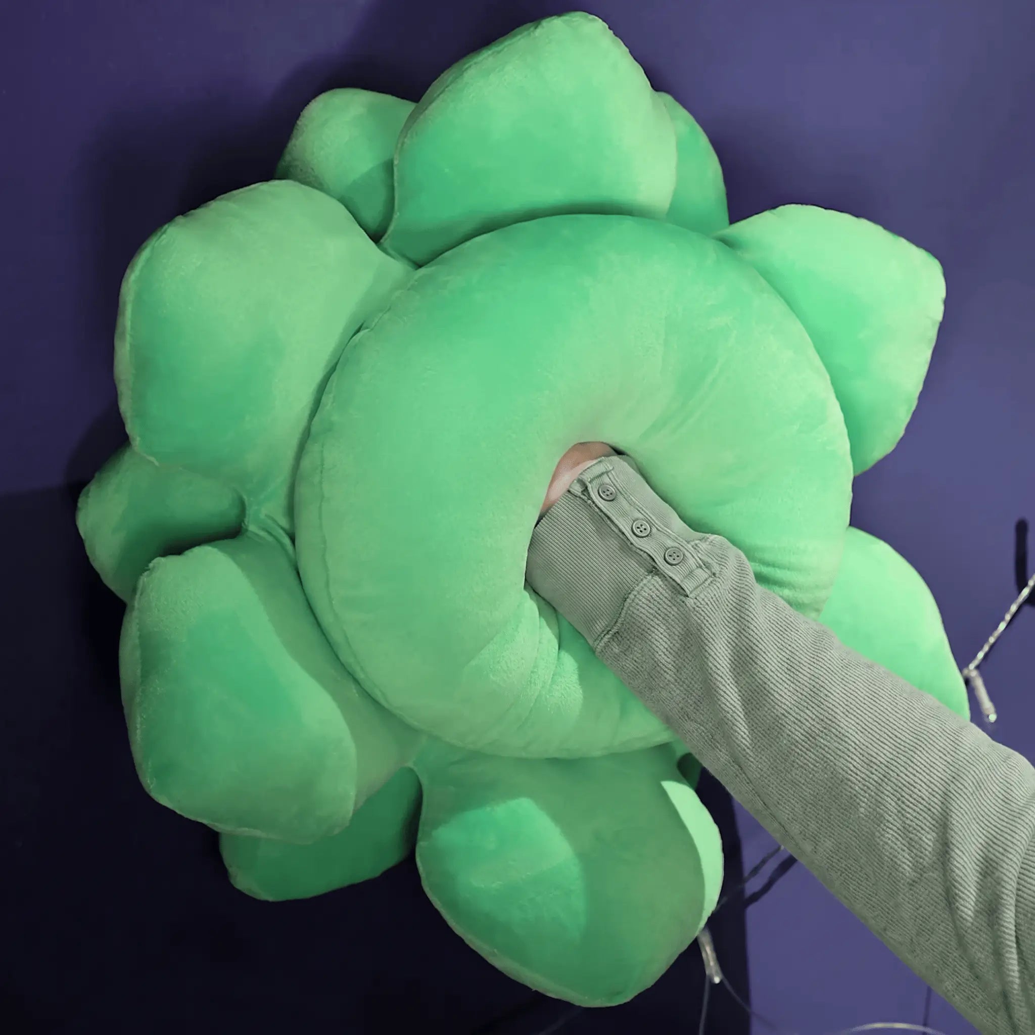 Lifelike Potted Succulent Kawaii Plushie Pillow