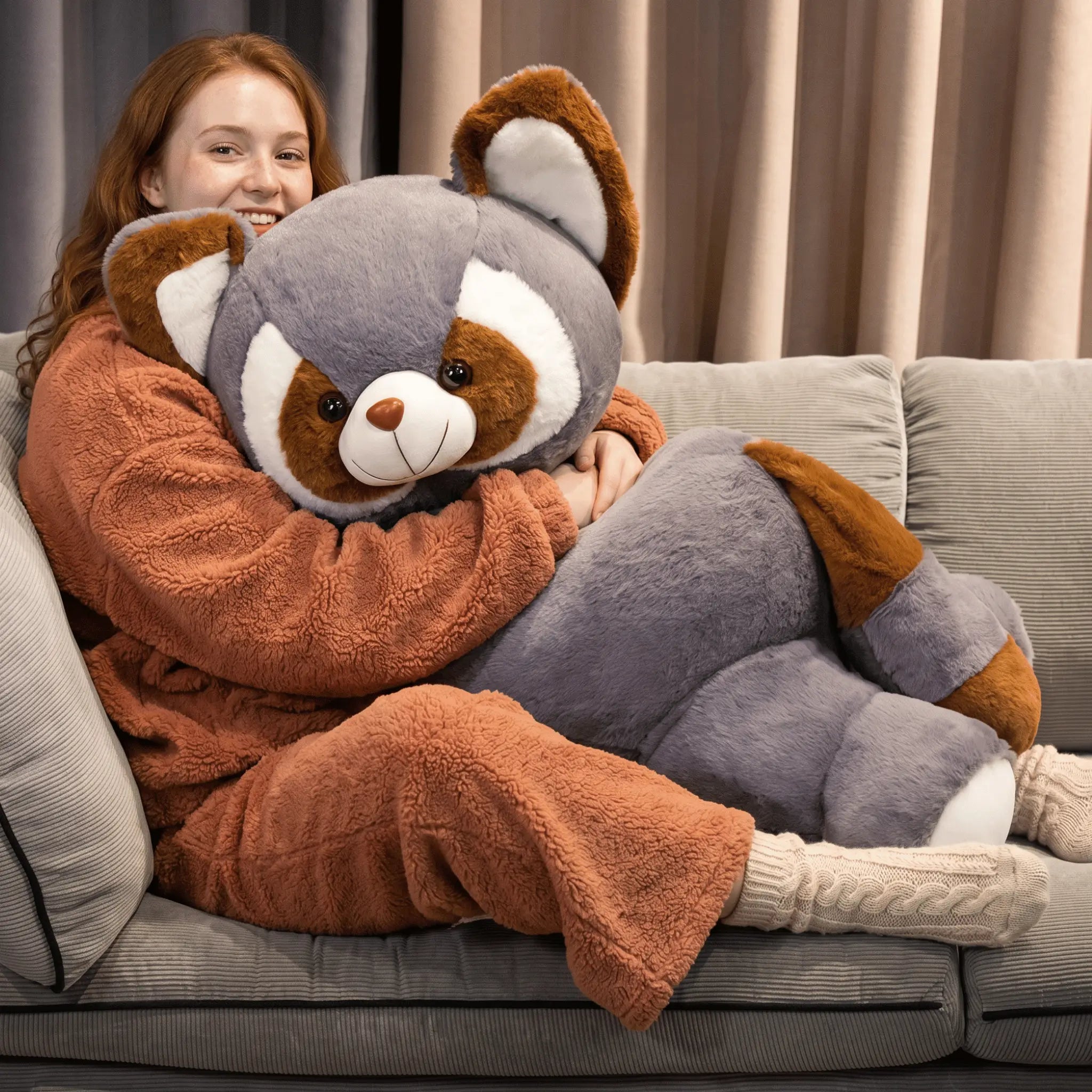 Maple the Adorable Red Panda Raccoon Plush