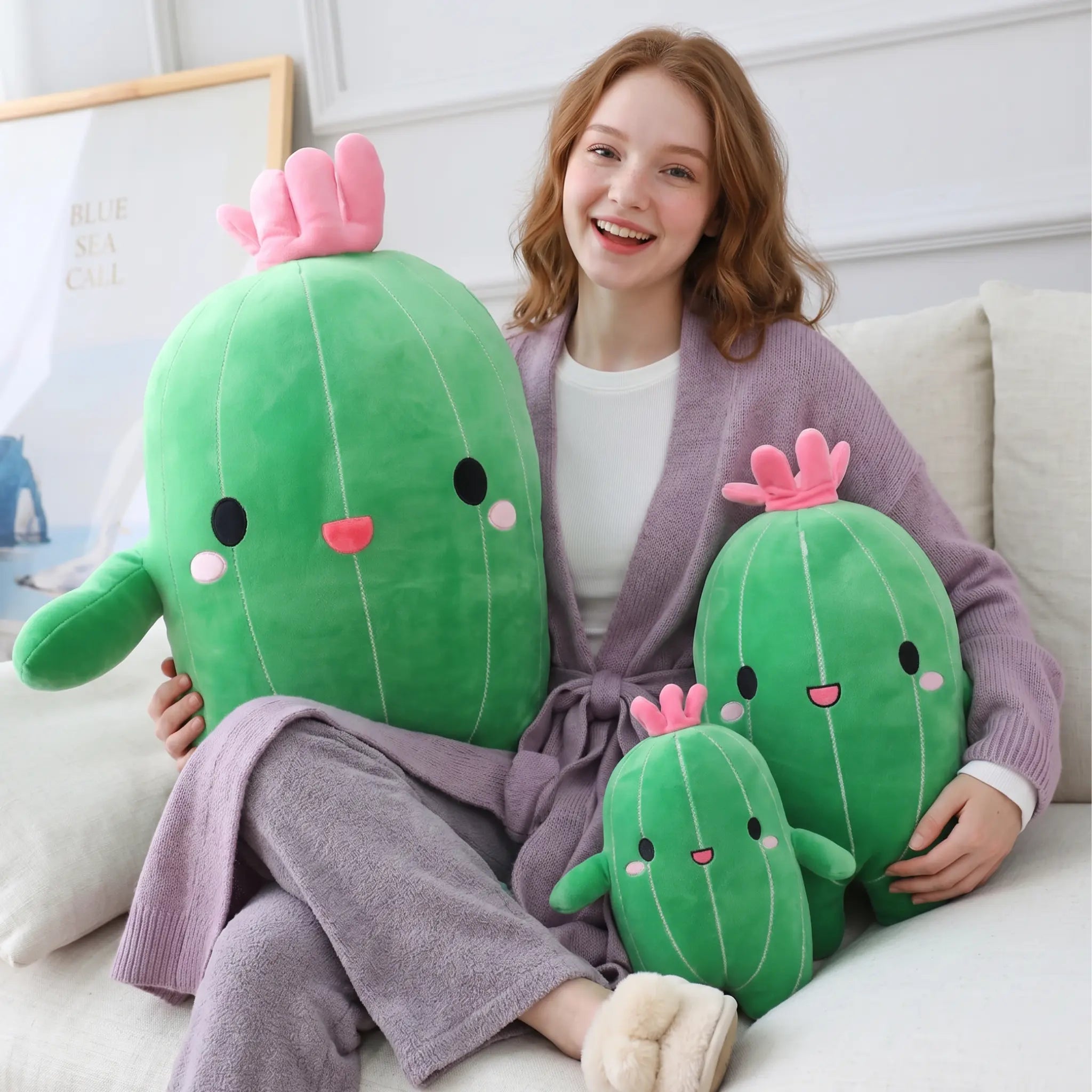 Prickly Kawaii Cactus Snuggle Plushie