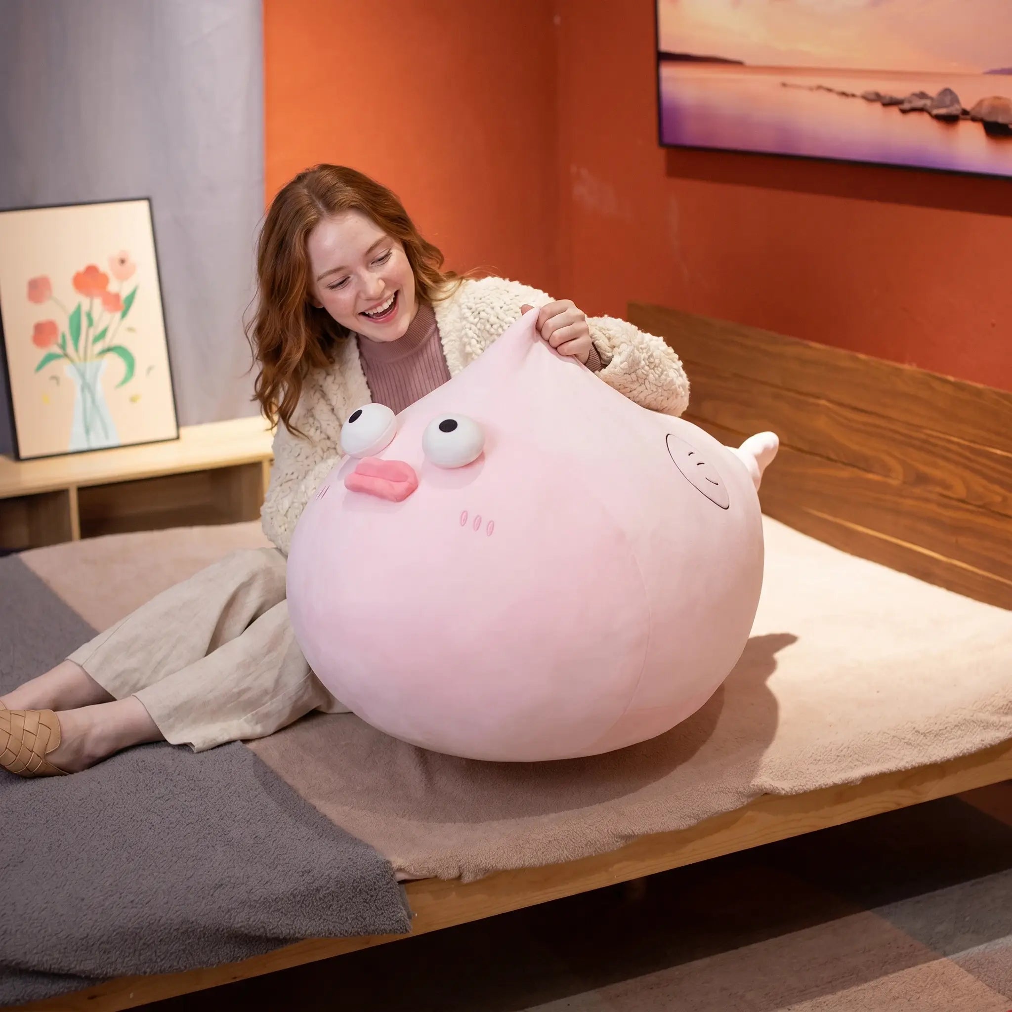 Puffer the Kawaii Chubby Puffer Fish Sofa Plush
