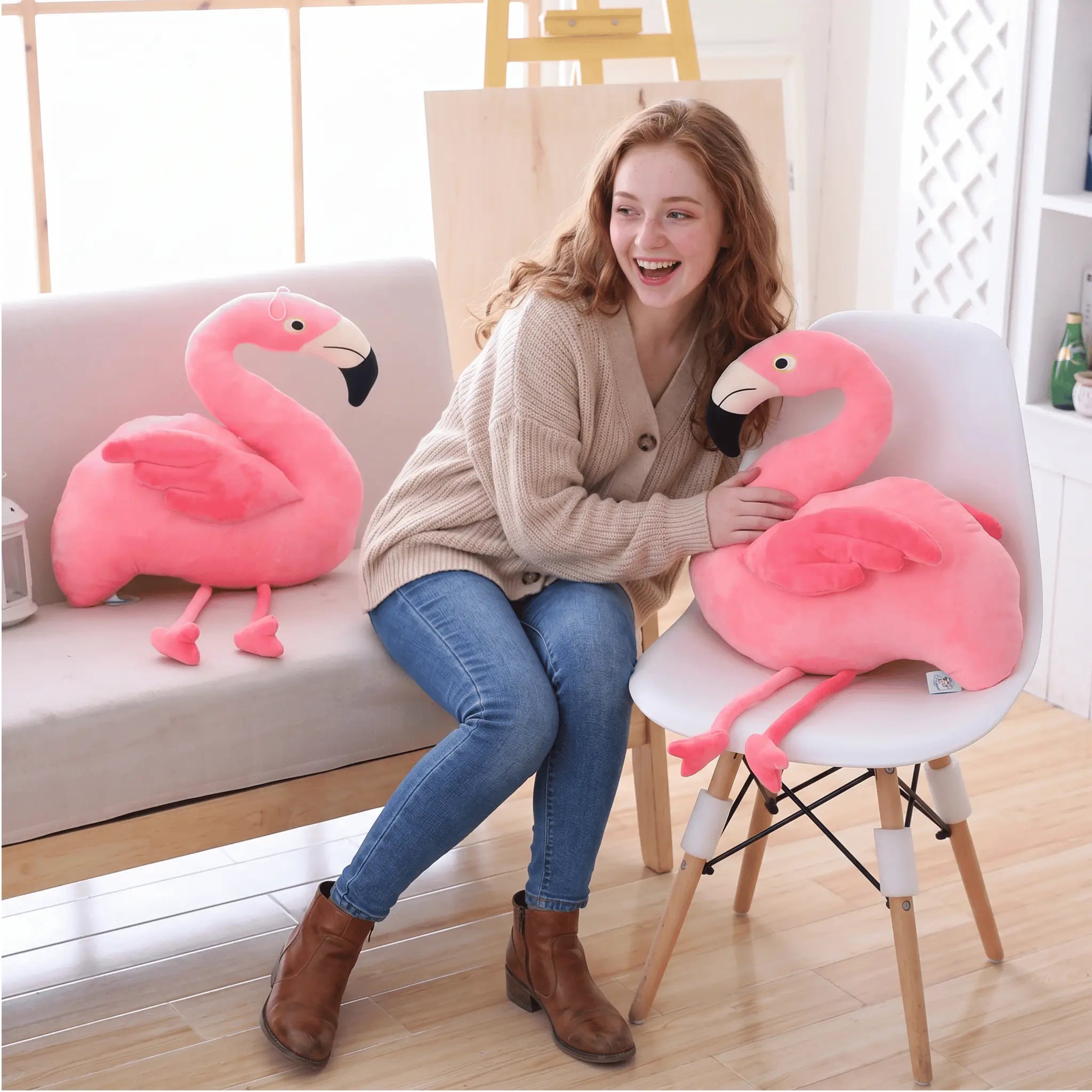 Rosy the Graceful Flamingo Plushie