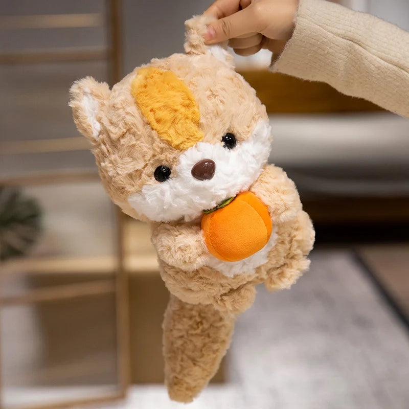 Hazel the Kawaii Fox and Squirrel Fruit Plush