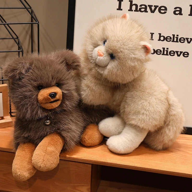 Lifelike Resting Lion Kawaii Plushie