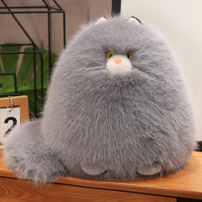 Velvety Soft Cat Snuggle Plush Pillow