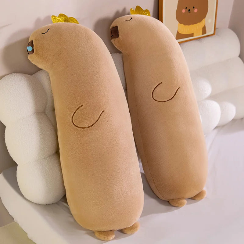 Capy the Runny Nose Fluffy Capybara Plush Pillow