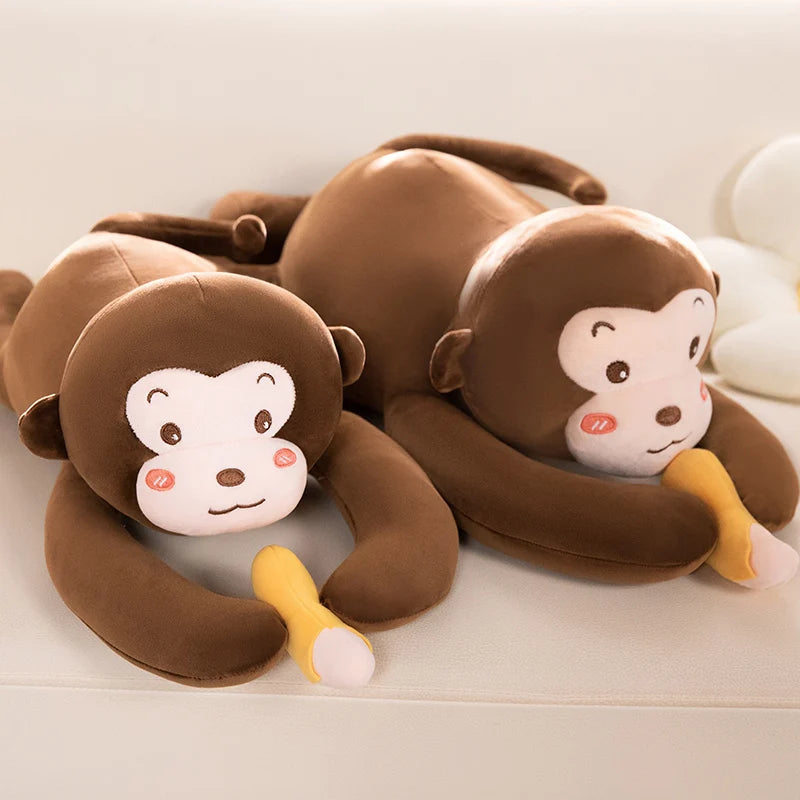 Bongo the Long Arm Banana Monkey Sofa Plushie