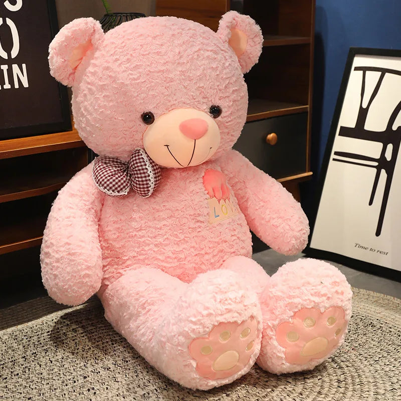 Giant Cuddly Kawaii Bear Cozy Snuggle Plush Pillow