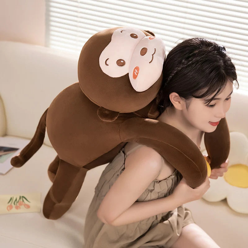 Bongo the Long Arm Banana Monkey Sofa Plushie