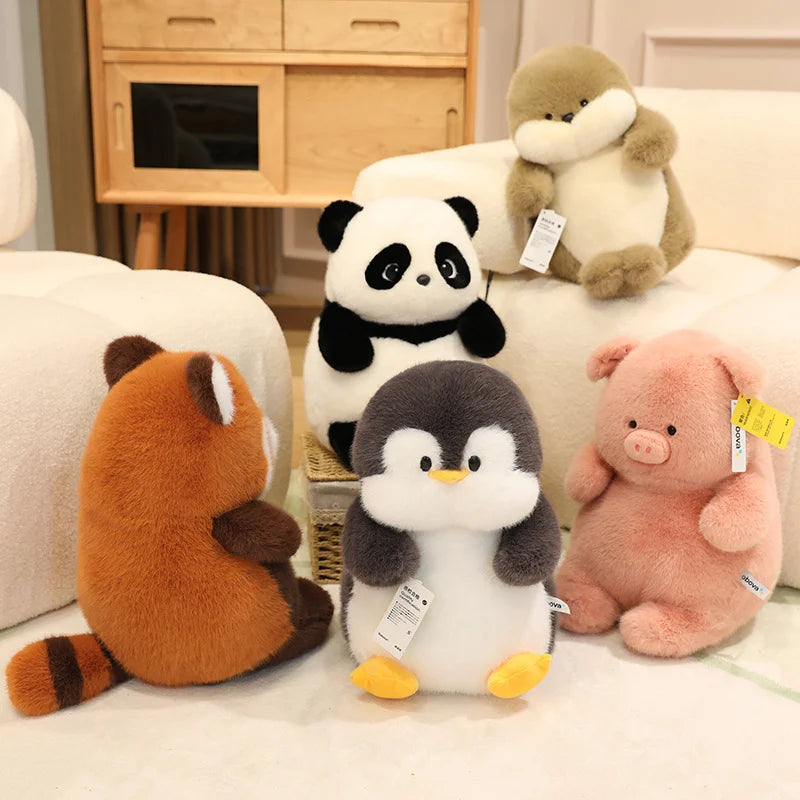 Waddles the Kawaii Penguin Seal Friends Snuggle Plushie Set