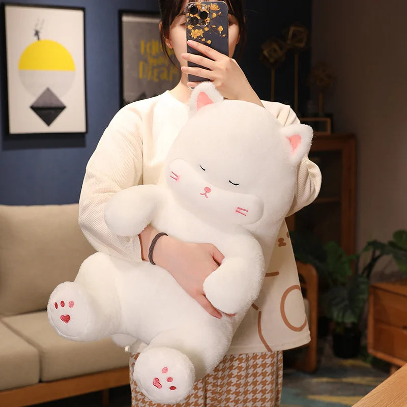 Snowball the Kawaii Soft White Cat Plushie