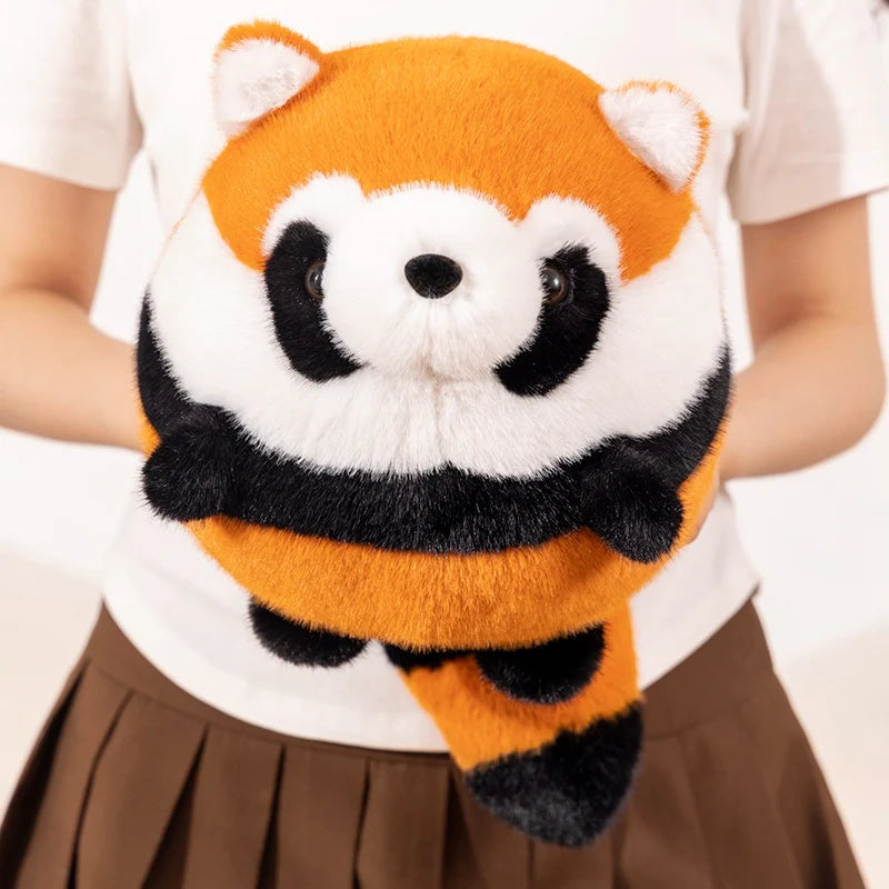 Pudgy Round Red Panda Snuggle Plushie