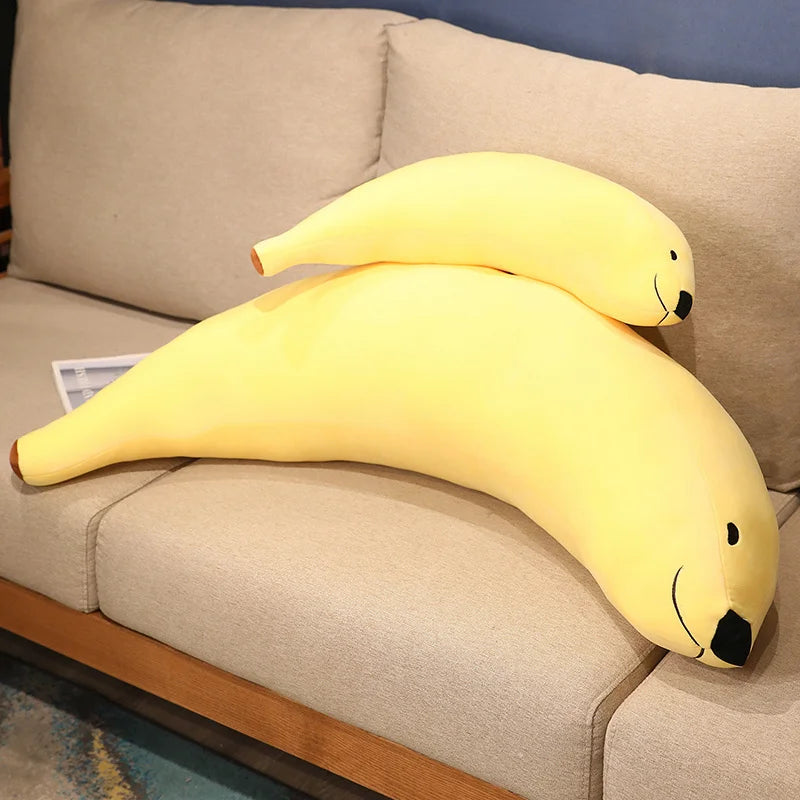 Bananie the Silly Long Dachshund Kawaii Plushie