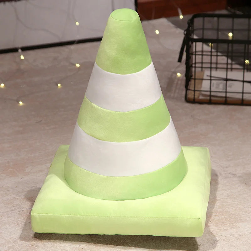 Connie the Squishy Traffic Cone Plush Pillow