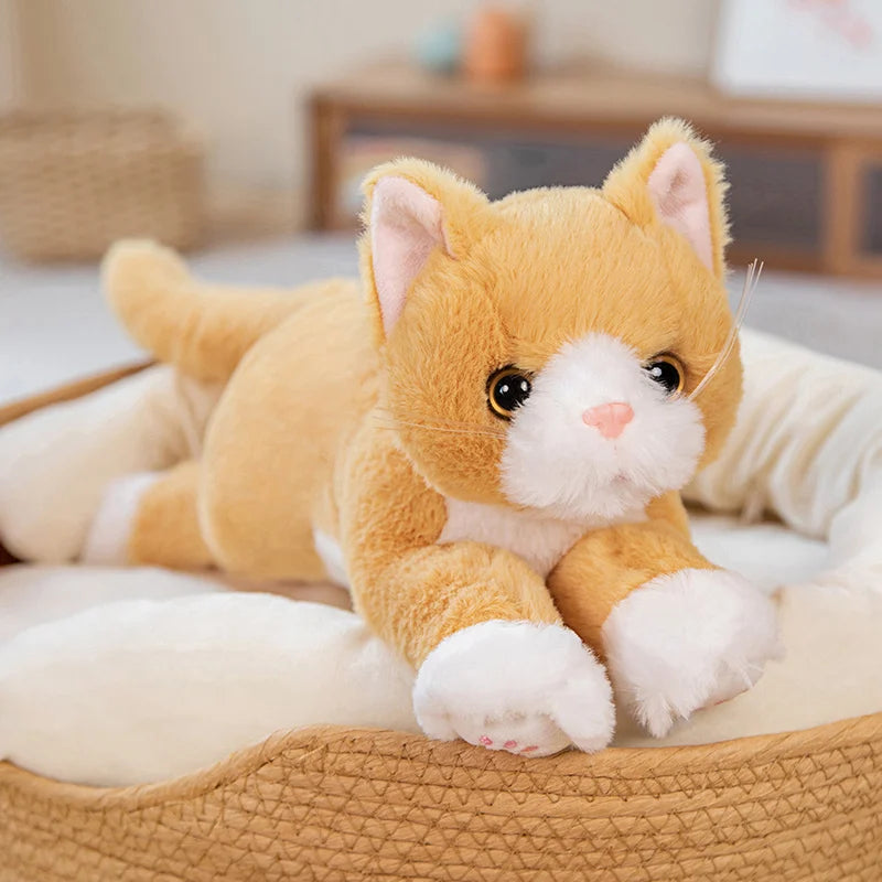 Mittens the Soft Realistic Kitten Simulation Plushie