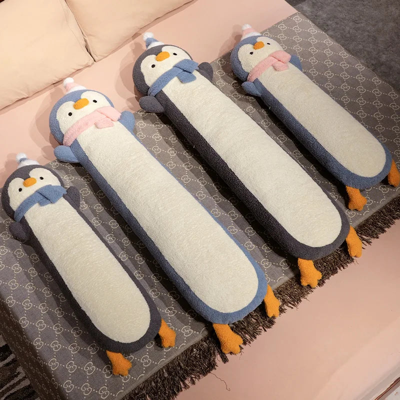 Wobbly Long Penguin Snuggle Pillow