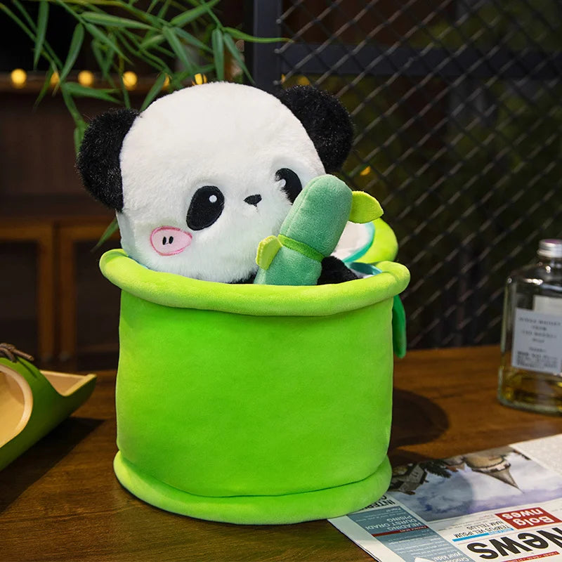 Bamboo the 2-in-1 Kawaii Panda Plushie Pillow