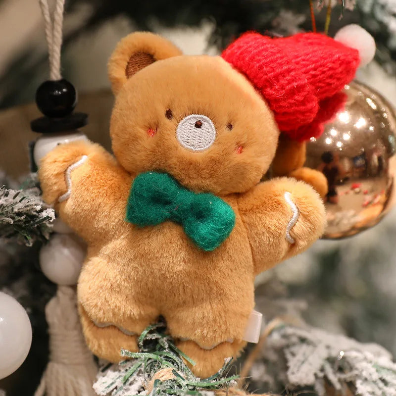 Jolly Christmas Squad Santa Gingerbread Tree Plushies