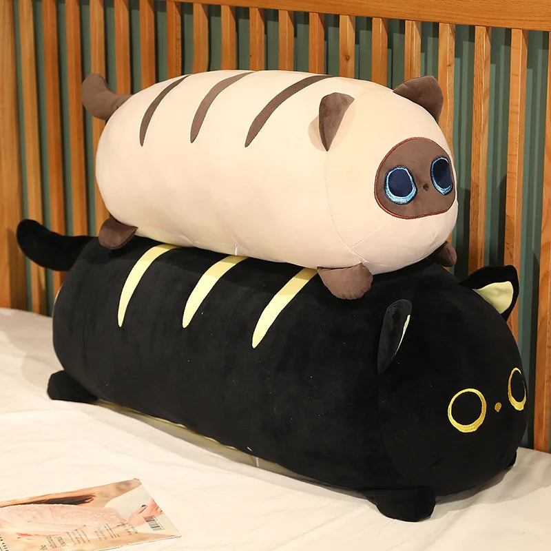 Round Bread-Loaf Kitty Kawaii Plushie Pillow