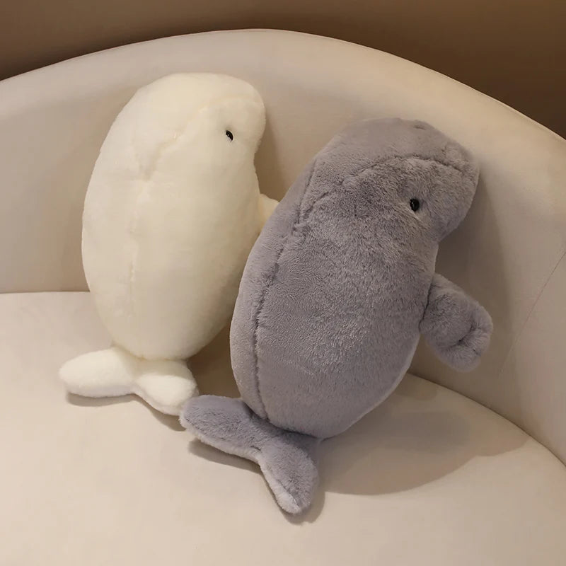 Marina the Kawaii Lifelike Manatee Dugong Sea Cow Plushie