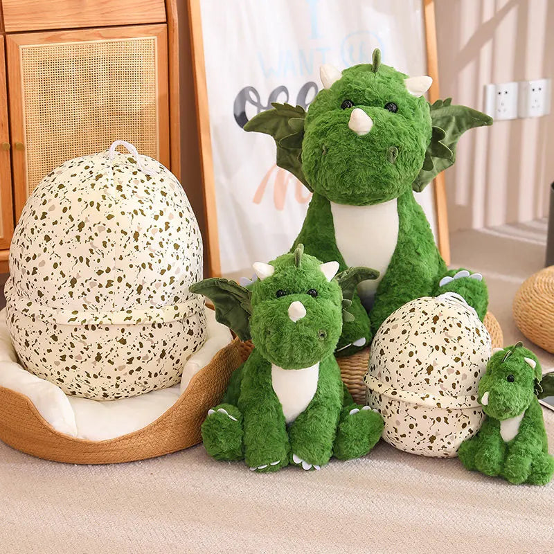 Dino the Kawaii Baby Dragon Egg Hug Plush