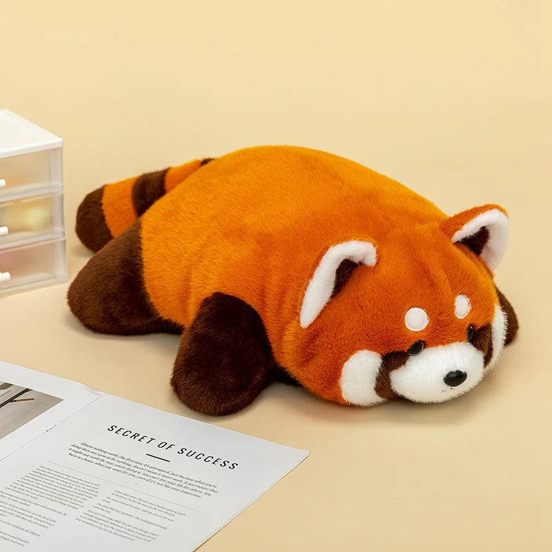 Fluffy Dino Red Panda Koala Fox Stuffed Plushie Set