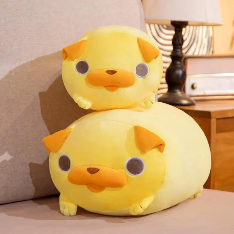 Wrinkles the Chubby Shar Pei Pug Dog Plush Cushion