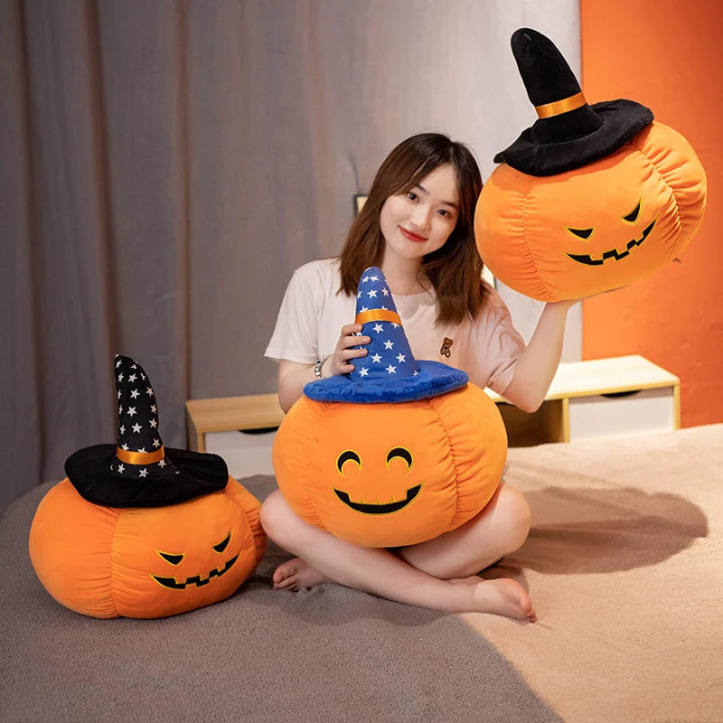 Pumpy the Spooky Kawaii Pumpkin Plush Pillow