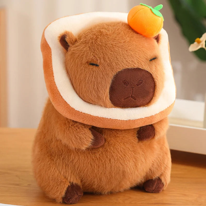 Capy the Boba Bread Nose Drop Capybara Plush