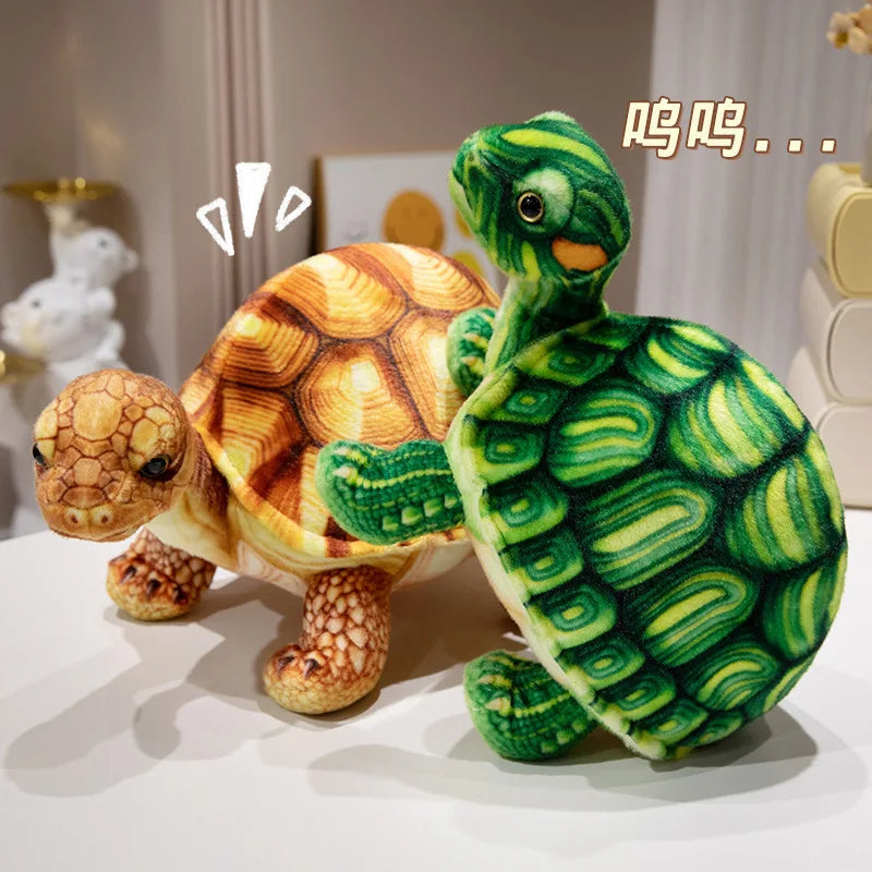 Shelly the Realistic Green Sea Turtle Plush Plushie