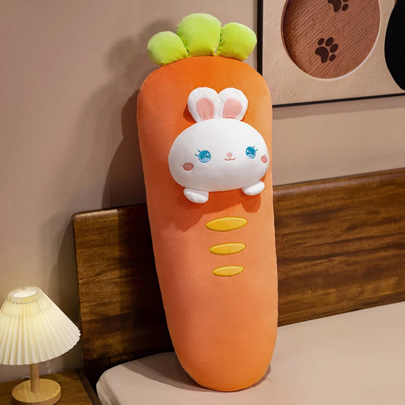 Strawberry Carrot Dreaming Kawaii Bunny Plushie