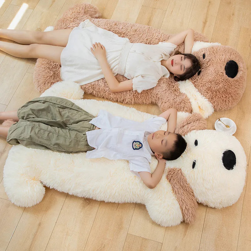 Biscuit the Giant Lying Dog Floor Plush