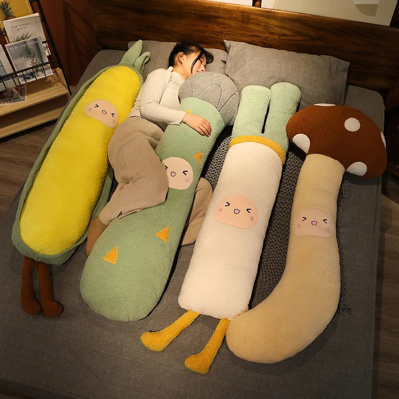 Corny the Soft Long Veggie Sleeping Pillow Plush