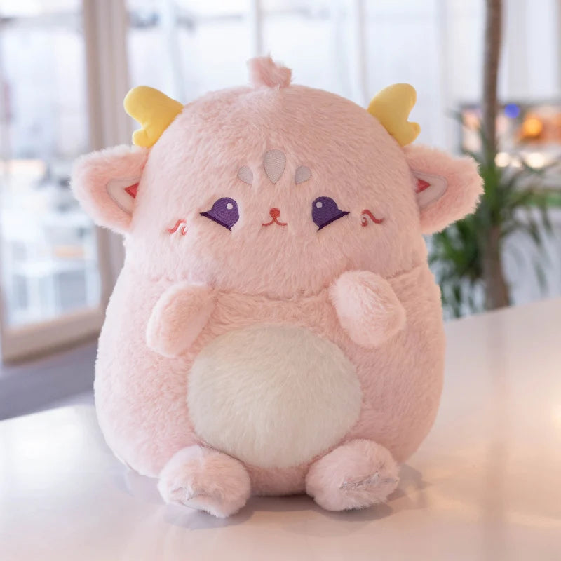 Angelwing the Kawaii Chubby Dino Angel Flying Wings Snuggle Plushie