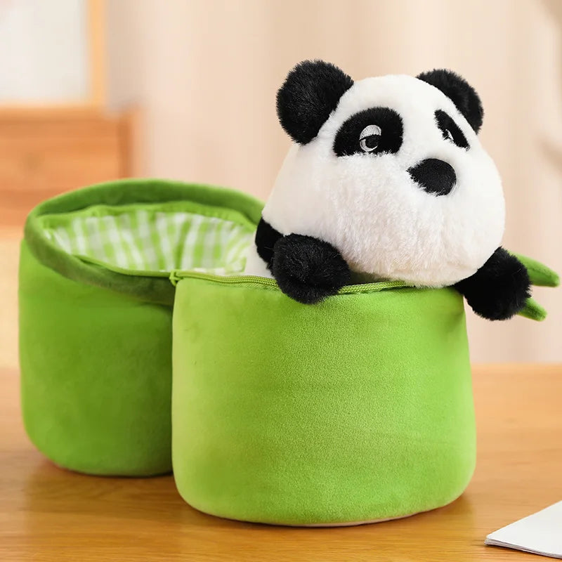 Bamboo Hugger Kawaii Panda Snuggle Plushie