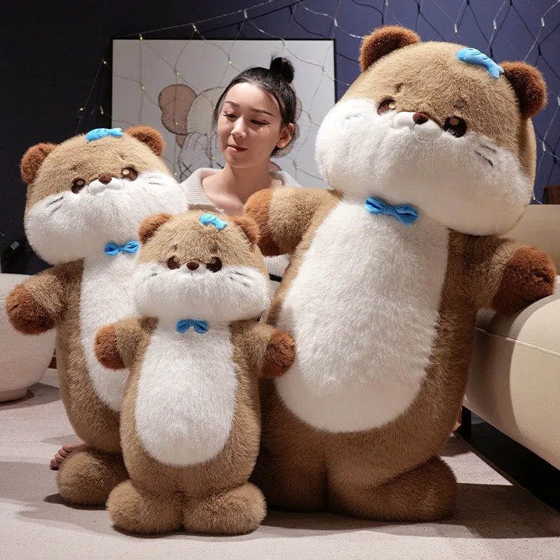 Ottie the Kawaii Realistic Wild Otter Plushie