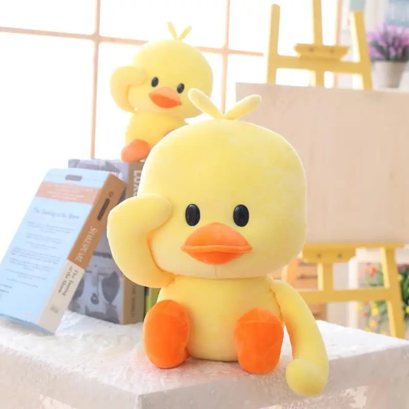 Ducky the Chubby Yellow Duck Plush Pillow