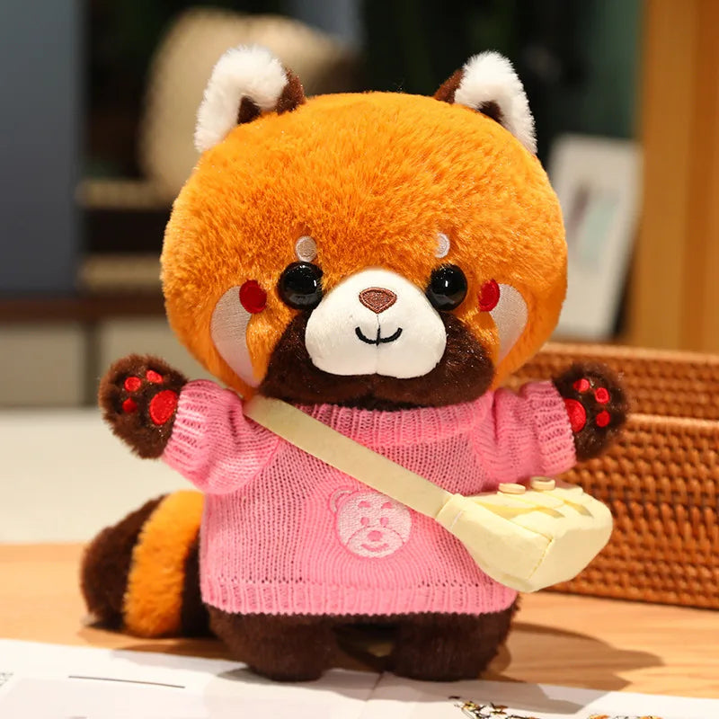 Rocky the Kawaii Raccoon to Red Panda Cosplay Plush