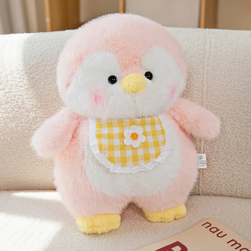 Fluffy the Cuddly Fluffy Hair Penguin Plush