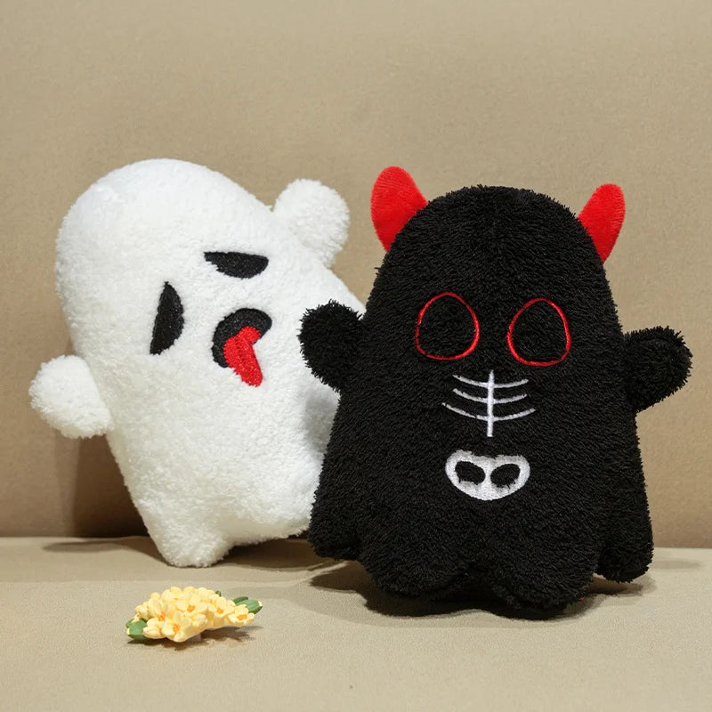 Haunted Ghost Devil Bat Kawaii Halloween Plushie Set