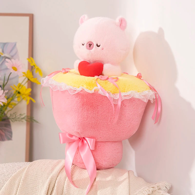 Bloom the Bouquet Kawaii Panda Plushie