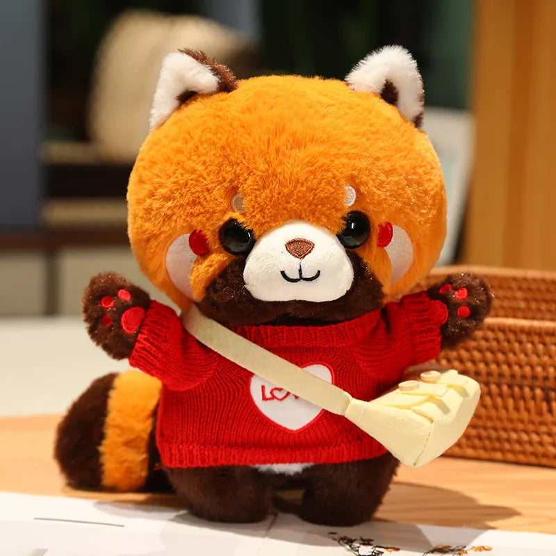 Rocky the Kawaii Raccoon to Red Panda Cosplay Plush