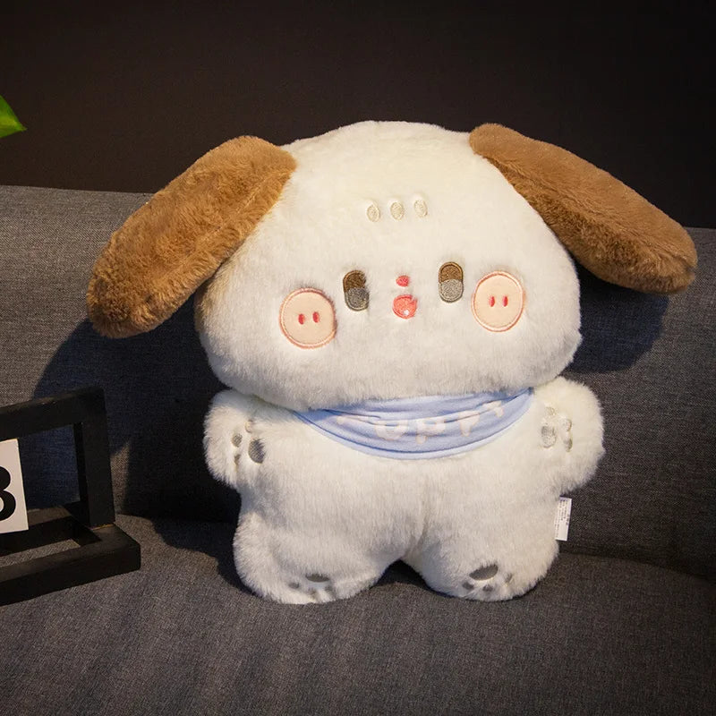 Biscuit the Fluffy Husky Shiba Inu Puppy Plushie